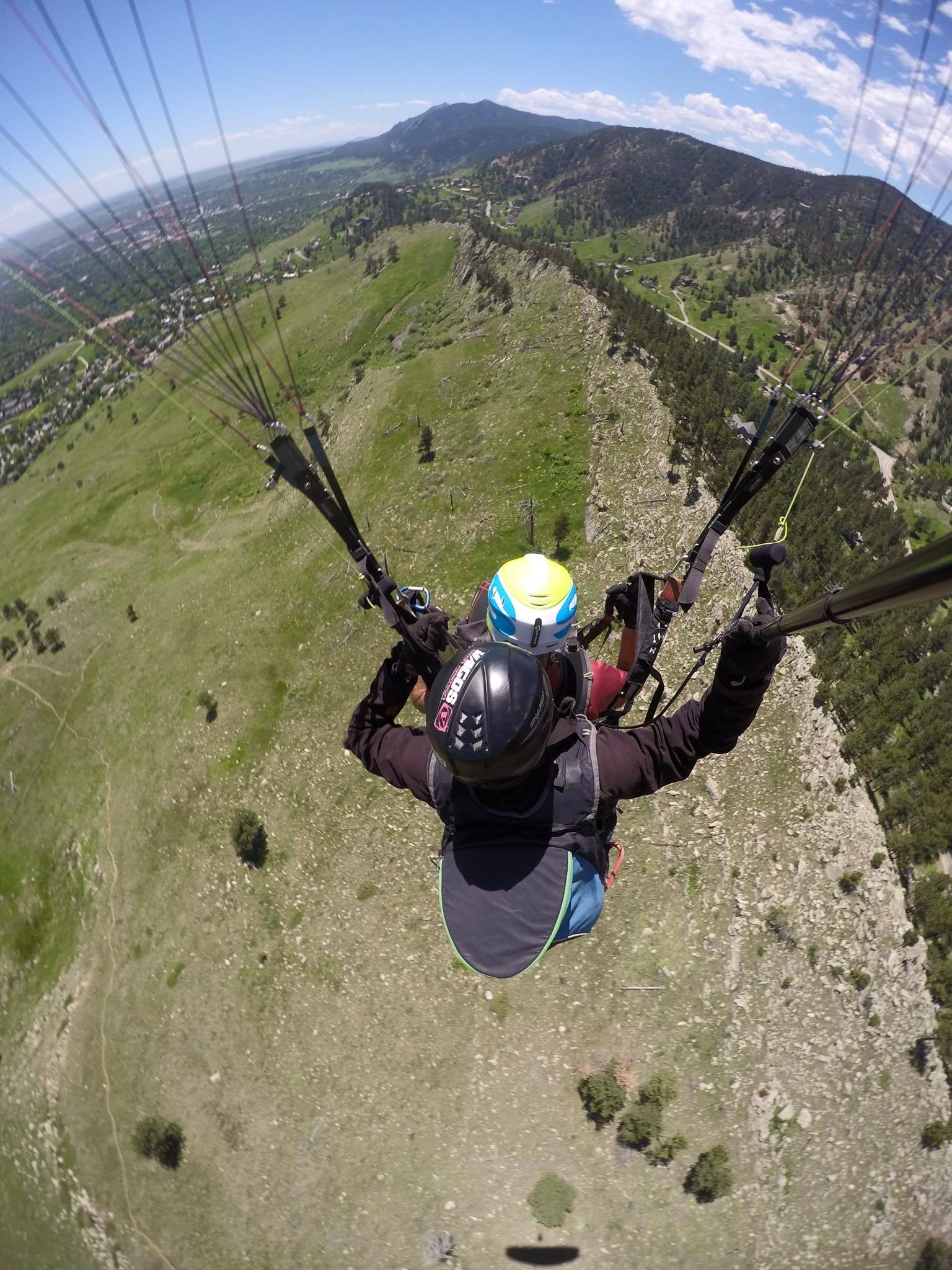 Boulder Paragliding Tandem Flights