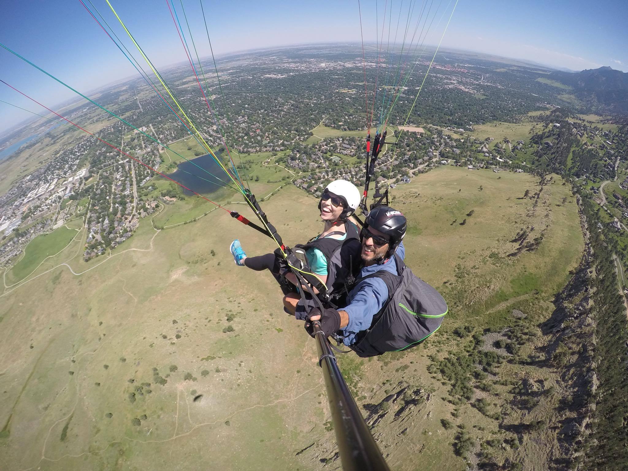 Boulder Paragliding Tandem Flights