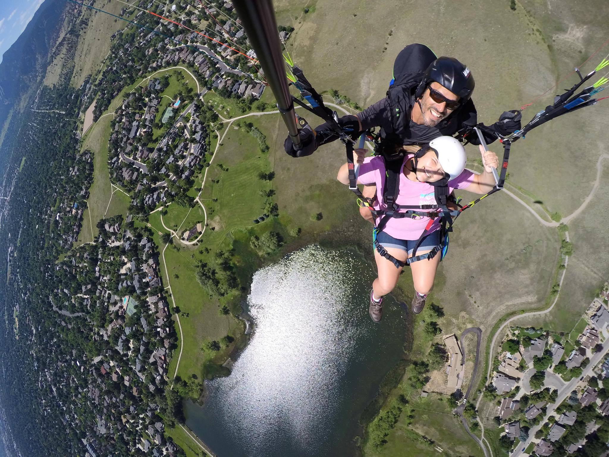 Boulder Paragliding Tandem Flights