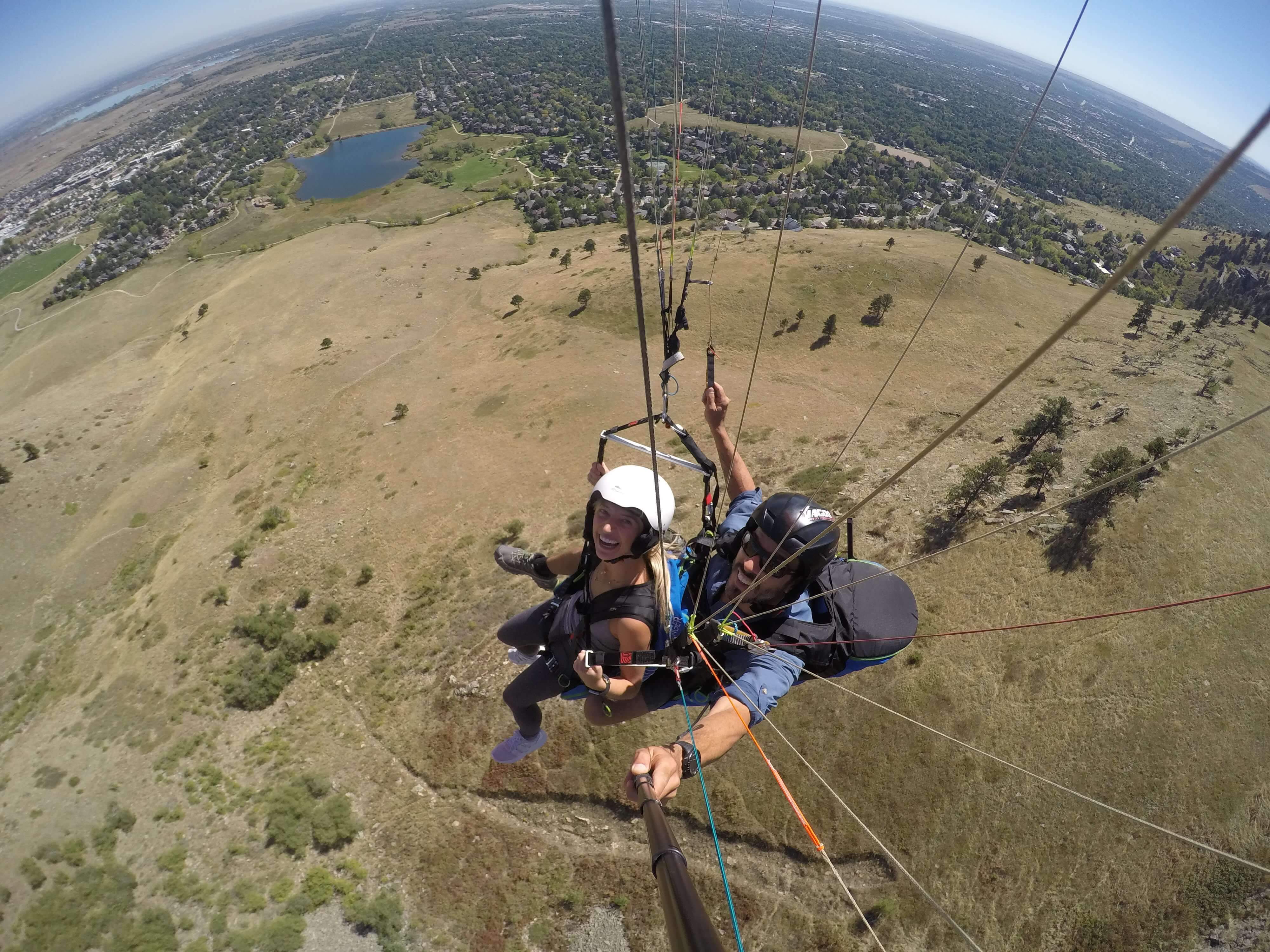 Boulder Paragliding Tandem Flights