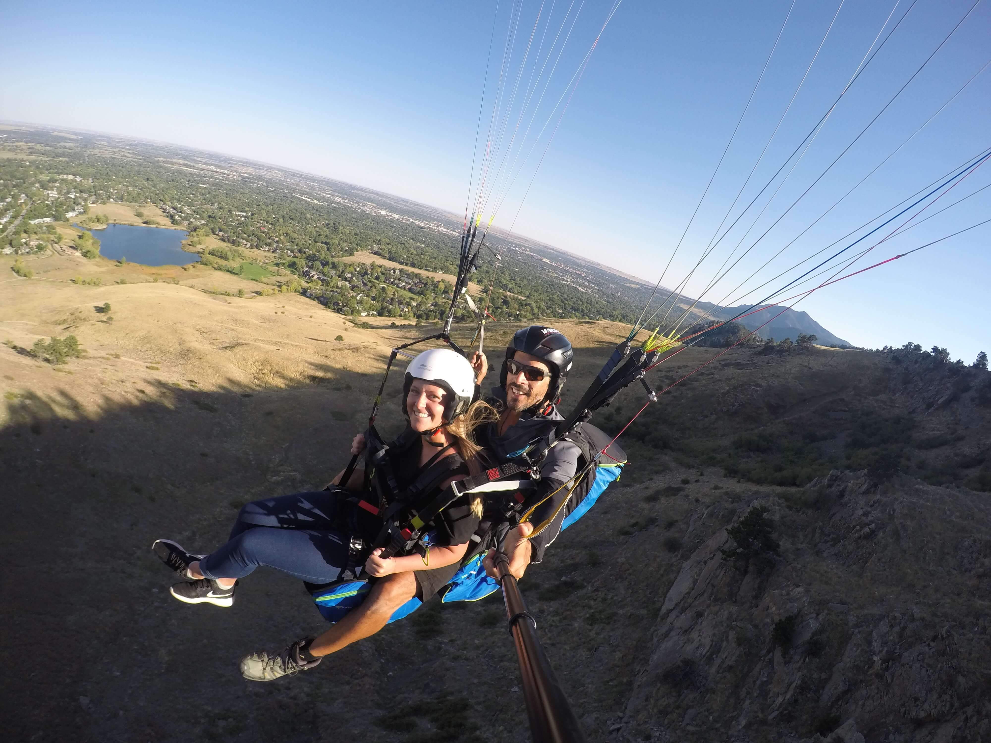 Boulder Paragliding Tandem Flights