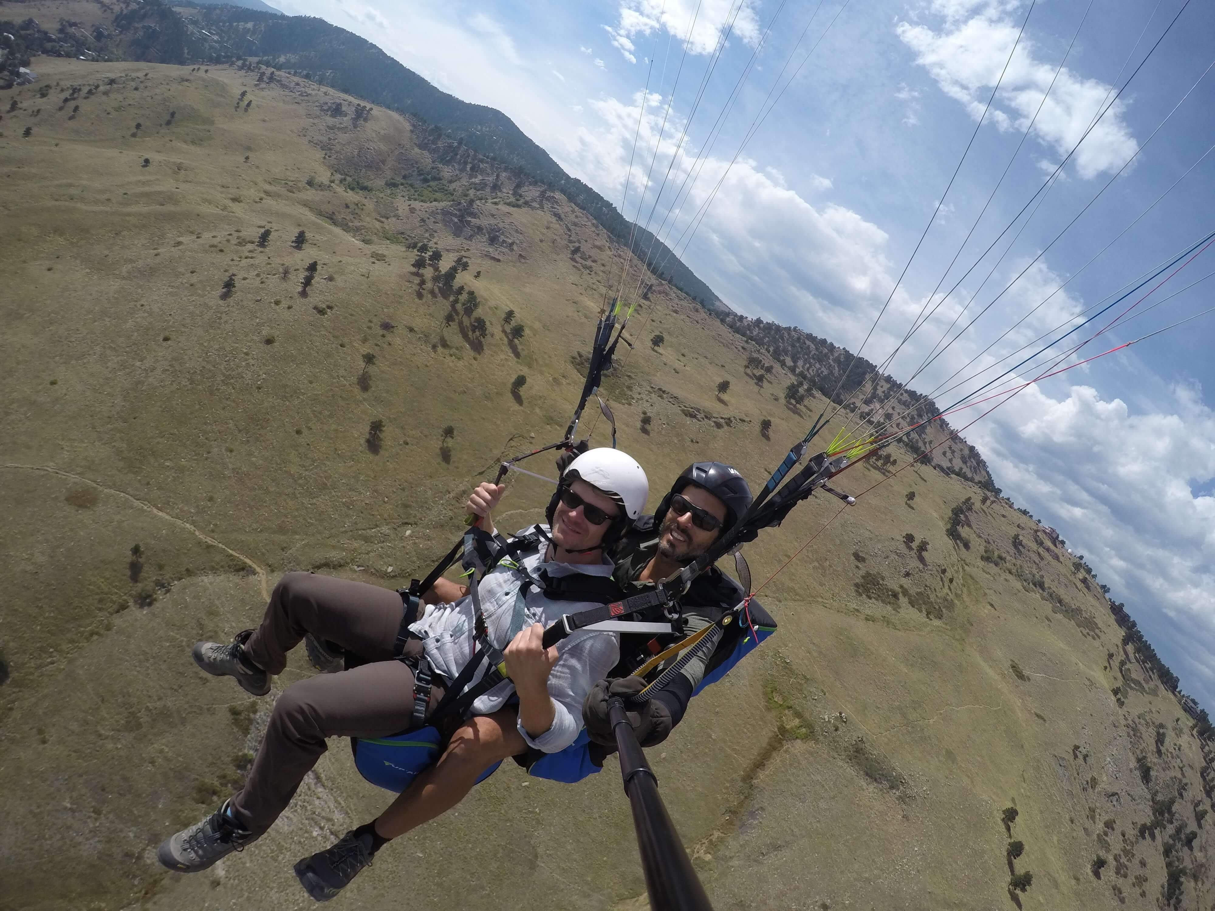 Boulder Paragliding Tandem Flights