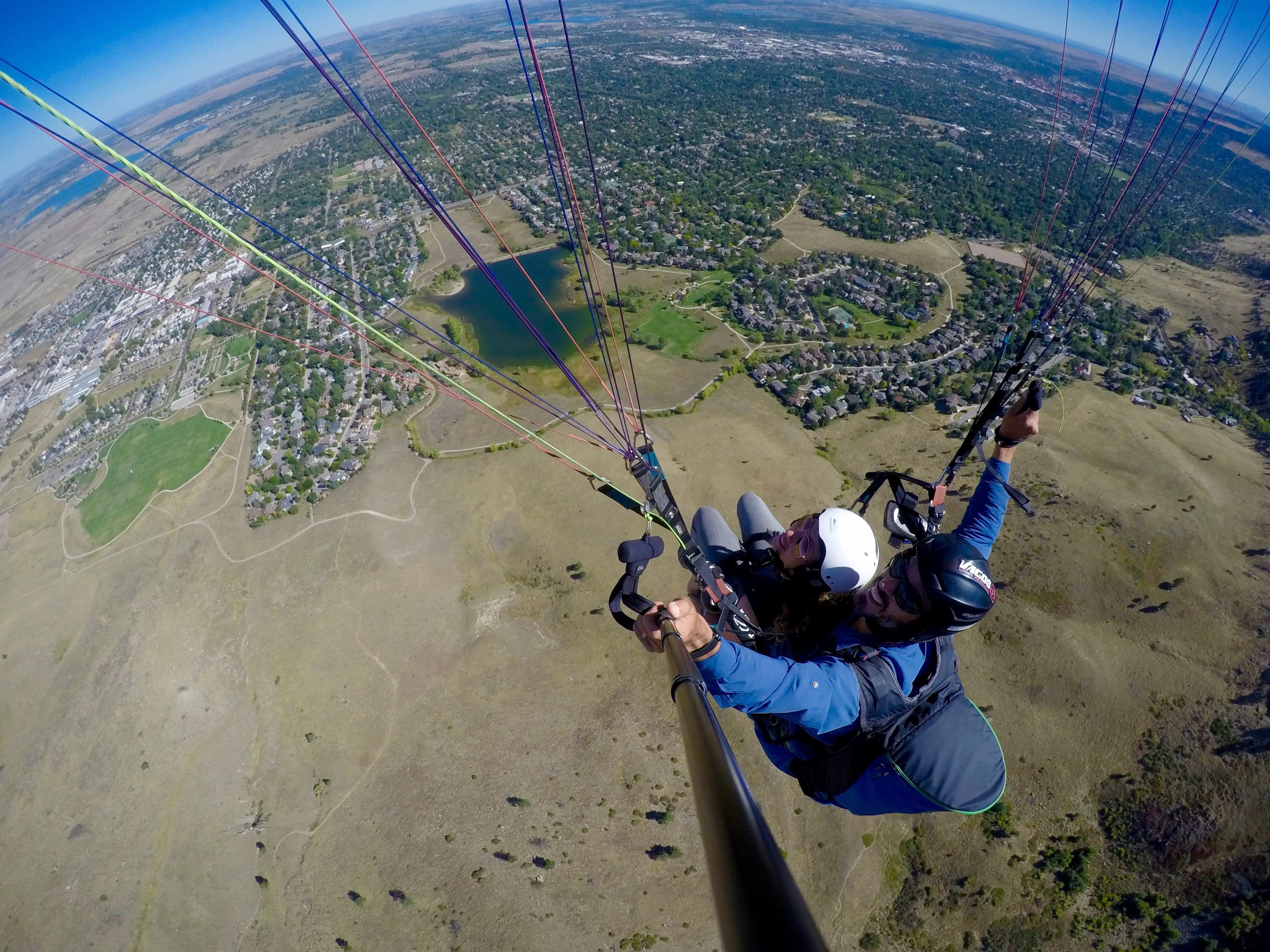 Boulder Paragliding Tandem Flights